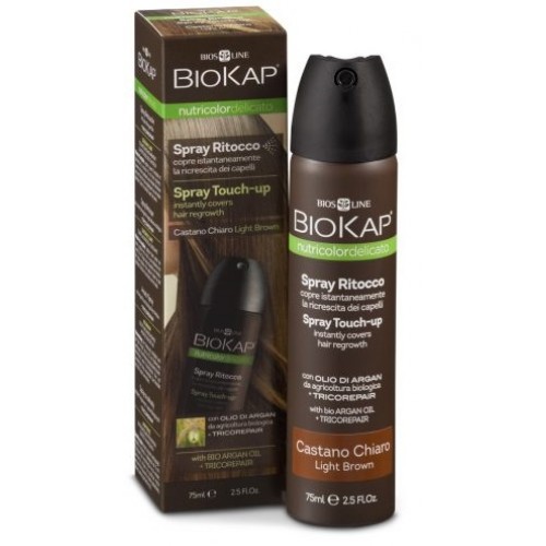 BIOS LINE BIOKAP Nutricolor delicato Spray ritocco Castano Chiaro