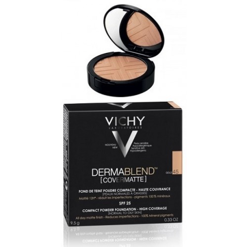 VICHY DERMABLEND COVERMATTE 45 9,5G